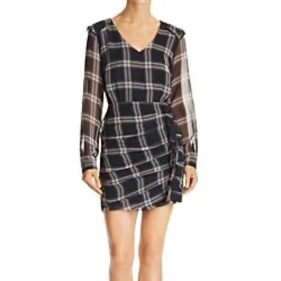 Mini Plaid Dress - Picture 1 of 5
